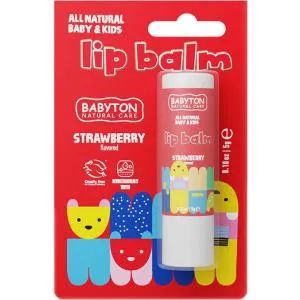 Babyton Natürlicher Lippenbalsam Erdbeere 5 g