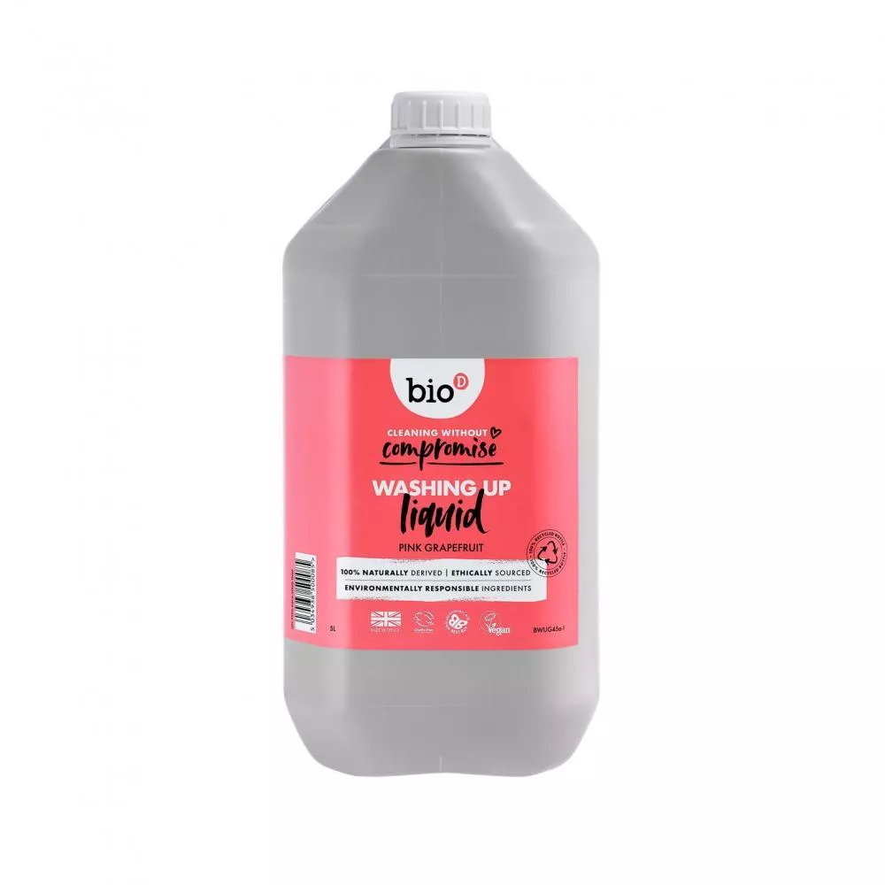 Bio-D Geschirrspülmittel mit Grapefruit-Duft hypoallergen - Kanister (5 L)