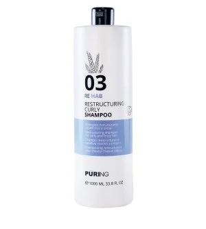 PURING 03 Rehab Restructuring Curly Shampoo restrukturierendes Shampoo für lockiges und krauses Haar