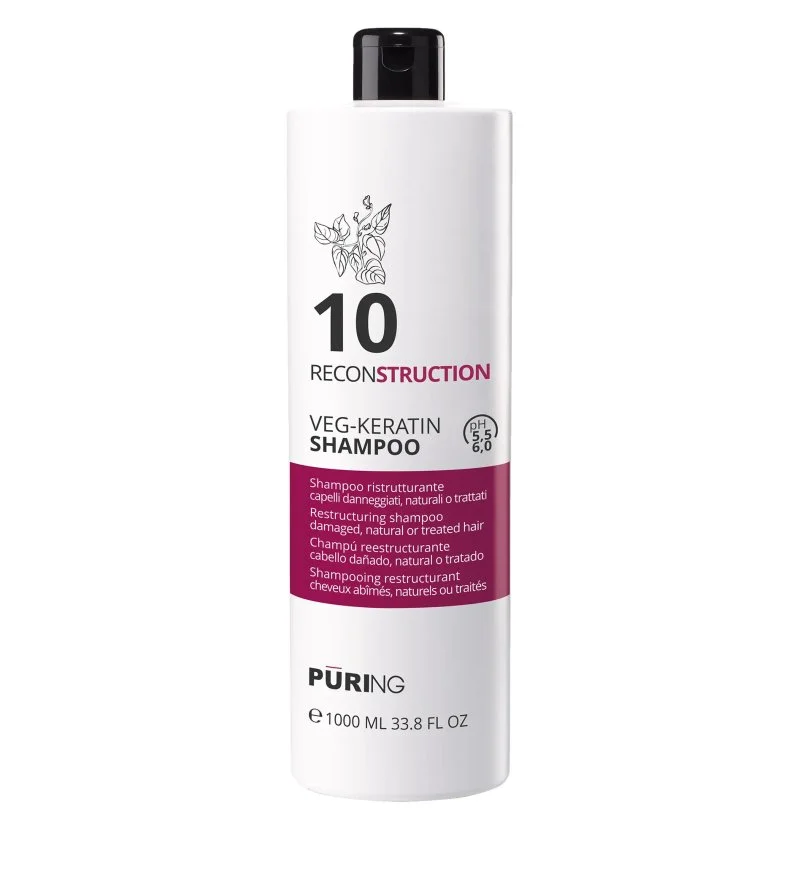 10 Reconstruction Veg-Keratin Shampoo regenerierendes Shampoo 1000 ml