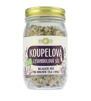 Purity Vision Bio-Lavendel-Badesalz 400 g