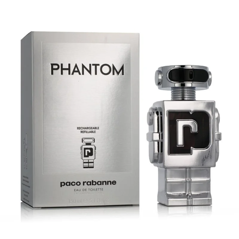 Phantom nachfüllbares Eau de Toilette für Herren 150 ml