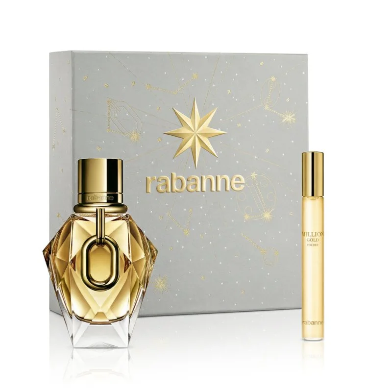 Million Gold For Her 50 ml + EDP MINI Eau de Parfum für Damen 10 ml