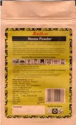 Radico Henna BIO (100 g) - für Gesundheit, Glanz und Stärke