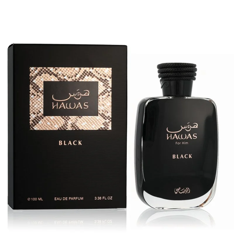 Hawas Black Eau de Parfum für Herren 100 ml