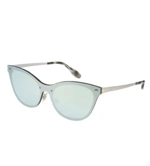 Ray-Ban RB3580N Blaze Cat Eye Sonnenbrille 43x140 mm Grün für Damen