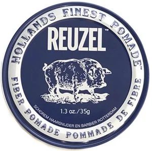 REUZEL Styling Fiber Pomade Haarpomade mit starkem, langanhaltendem Halt und natürlichem Finish 35 g für Herren