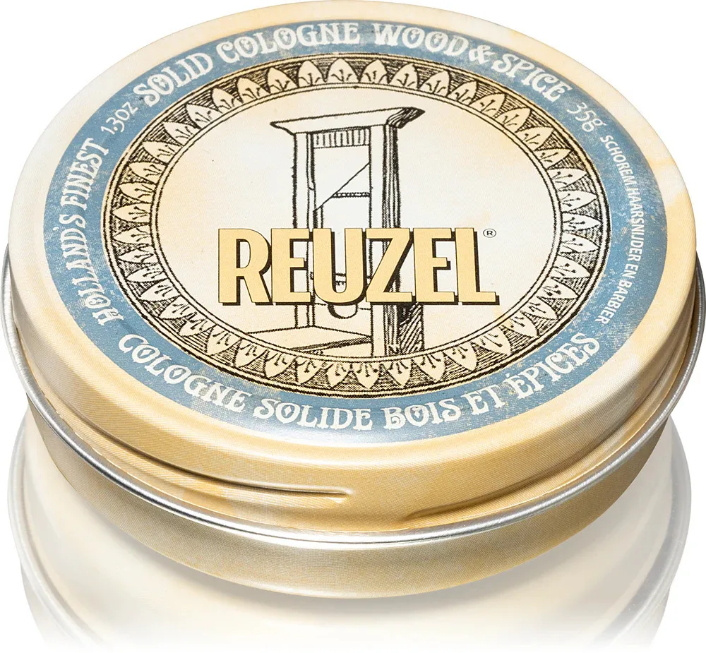 Solid Cologne Wood & Spice festes Eau de Cologne für Männer 35g 35 g