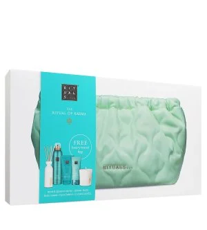 Rituals The Ritual of Karma Geschenkset Duschgel 200 ml + Körpercreme 150 ml + Duftkerze 140 g + Duftstäbchen 70 ml + Handcreme