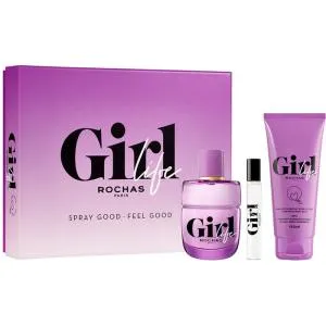 Rochas Girl Life EDP 75 ml + EDP MINI 7,5 ml + Körperbalsam 100 ml W