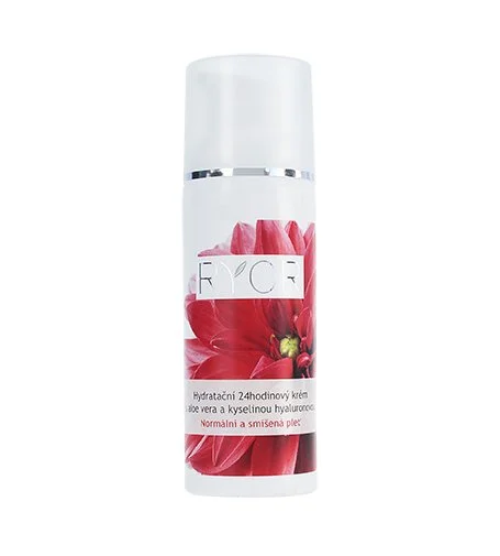 Feuchtigkeitsspendende 24-Stunden-Creme mit Aloe Vera und Hyaluronsäure 50 ml