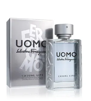 Salvatore Ferragamo Uomo Casual Life Eau de Toilette für Männer 100 ml