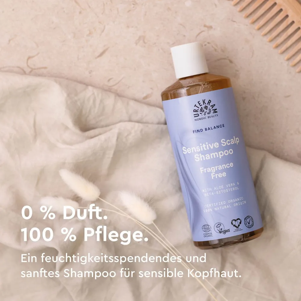 Urtekram Shampoo ohne Parfüm 500ml BIO, VEG