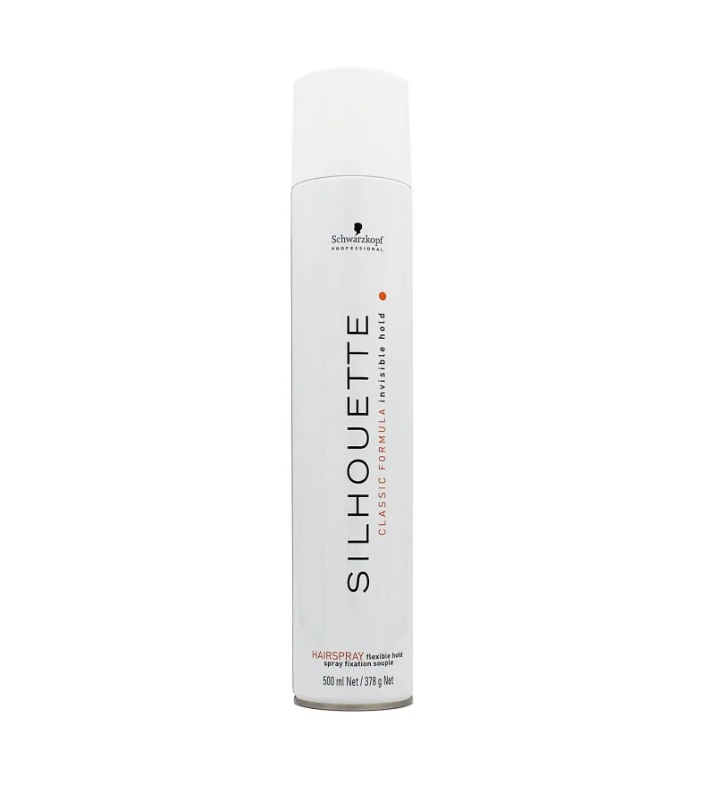 Silhouette Flexible Hold Spray Haarspray für Glanz und flexiblen Halt 500 ml