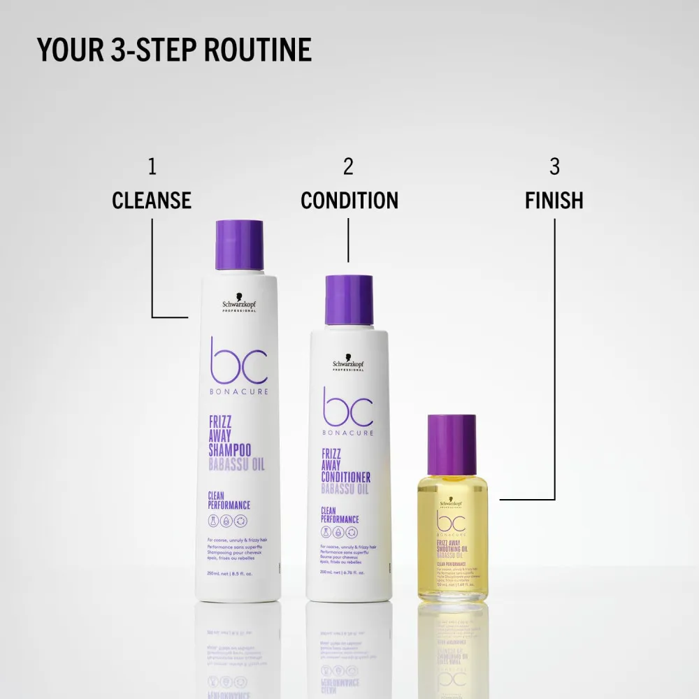 Professional BC Frizz Away Conditioner Conditioner für widerspenstiges und krauses Haar 200 ml