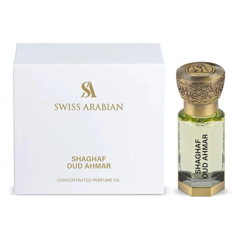Shaghaf Oud Ahmar konzentriertes Parfümöl Unisex 12 ml