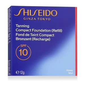 Shiseido Bräunende Kompakt-Foundation LSF 10 Nachfüllung (Honey) 12 g