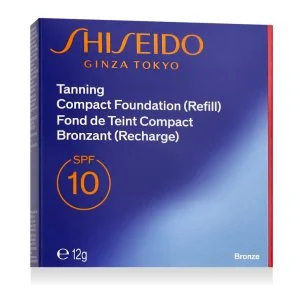 Shiseido Bräunendes Kompakt-Make-up LSF 10 Nachfüllung (Bronze) 12 g