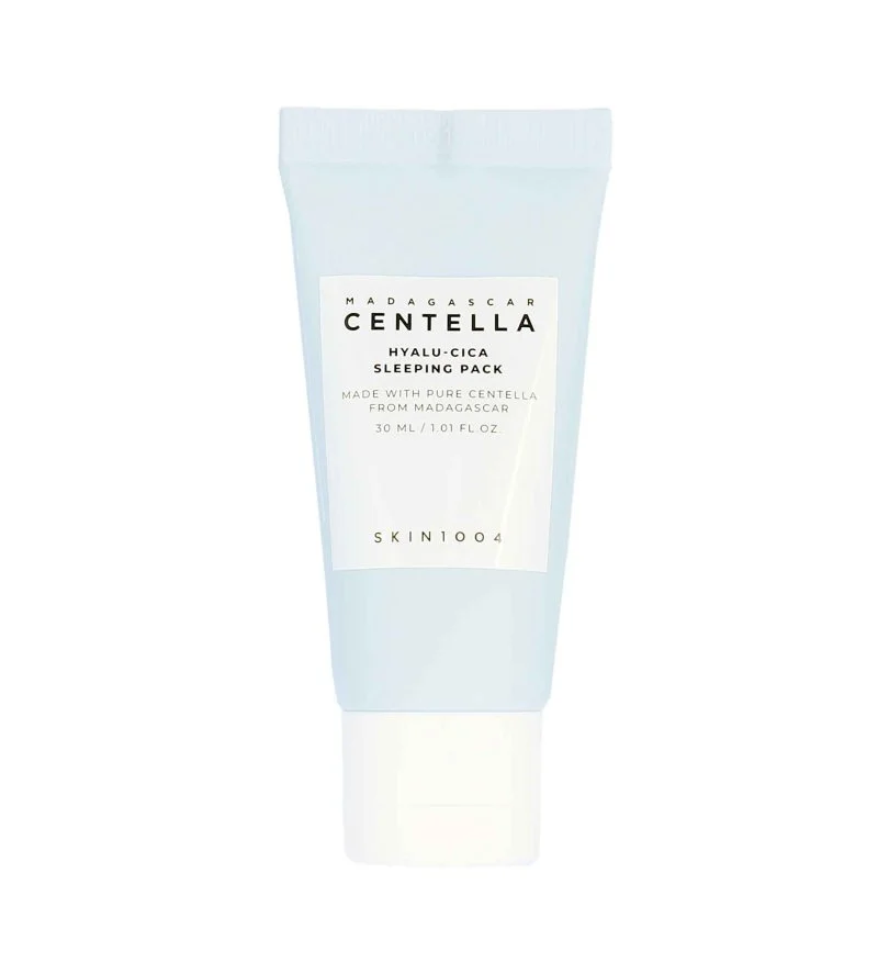 Madagascar Centella Hyalu-Cica Sleeping Pack perfektionierende und feuchtigkeitsspendende Nachtmaske für gestraffte Haut 30 ml