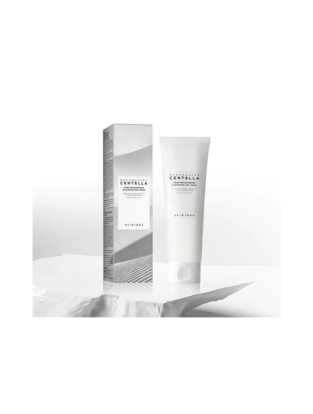 Madagascar Centella Tone Brightening Cleansing Gel Foam schäumendes Reinigungsgel für Aufhellung und Feuchtigkeit 125 ml