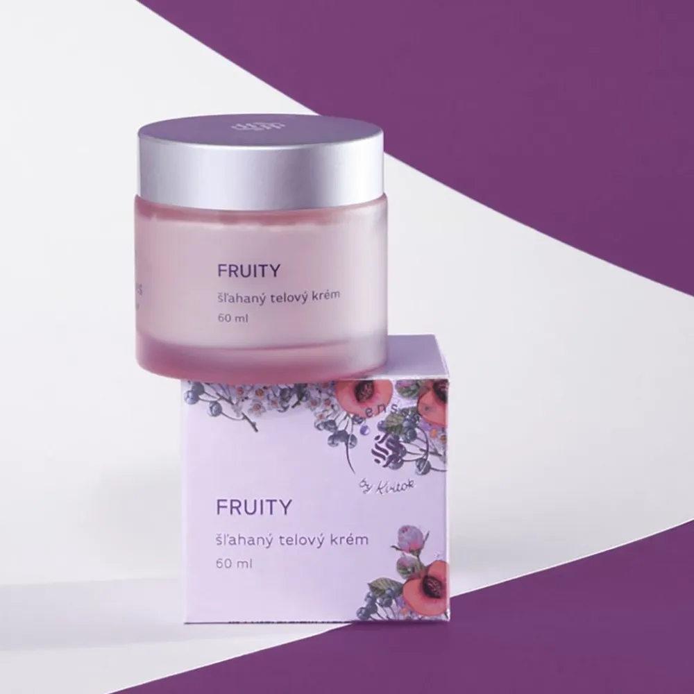 Kvitok Whipped Body Cream SENSES - Fruchtig 60ml