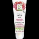 SO’BiO étic Shampoo für gefärbtes und gesträhntes Haar mit Bio-Hibiskus (250 ml) - bewahrt die Farbbrillanz