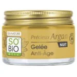 SO’BiO étic Anti-Age Précieux Argan Nachtgel BIO (50 ml) – regeneriert und glättet die Haut