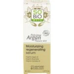 SO’BiO étic Anti-Age Precieux Argan Sérum feuchtigkeitsspendend und regenerierend GOLD BIO (30 ml) – mit Hyaluronsäure