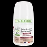 SO’BiO étic Deodorant Roll-on 24h feuchtigkeitsspendend mit Eselsmilch - nachfüllbar, BIO (50 ml) - auch für empfindliche Haut