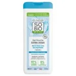 SO’BiO étic EXTRA SANFTES Duschgel mit Bio-Aloe vera (650 ml) – spendet intensive Feuchtigkeit