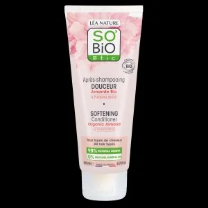 SO’BiO étic Haarspülung mit Mandelmilch und Bio-Reisproteinen (200 ml) - für alle Haartypen