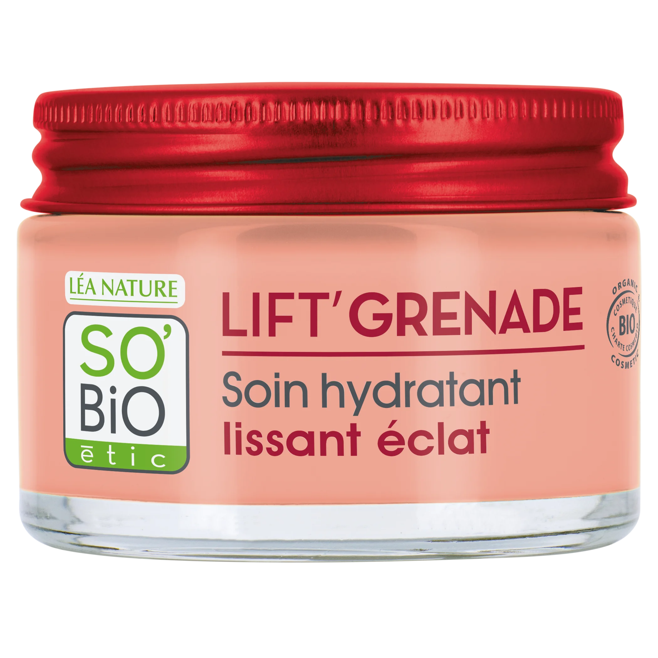SO’BiO étic Aufhellende Anti-Falten-Tagescreme Lift'Grenade BIO (50 ml) – mit Granatapfel