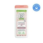 SO’BiO étic Sanft feuchtigkeitsspendende Duschcreme mit Bio-Eselsmilch (650 ml) – für alle Hauttypen
