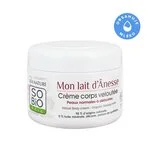SO’BiO étic Nährende Körpercreme mit BIO-Eselsmilch (200 ml) – auch für empfindliche Haut