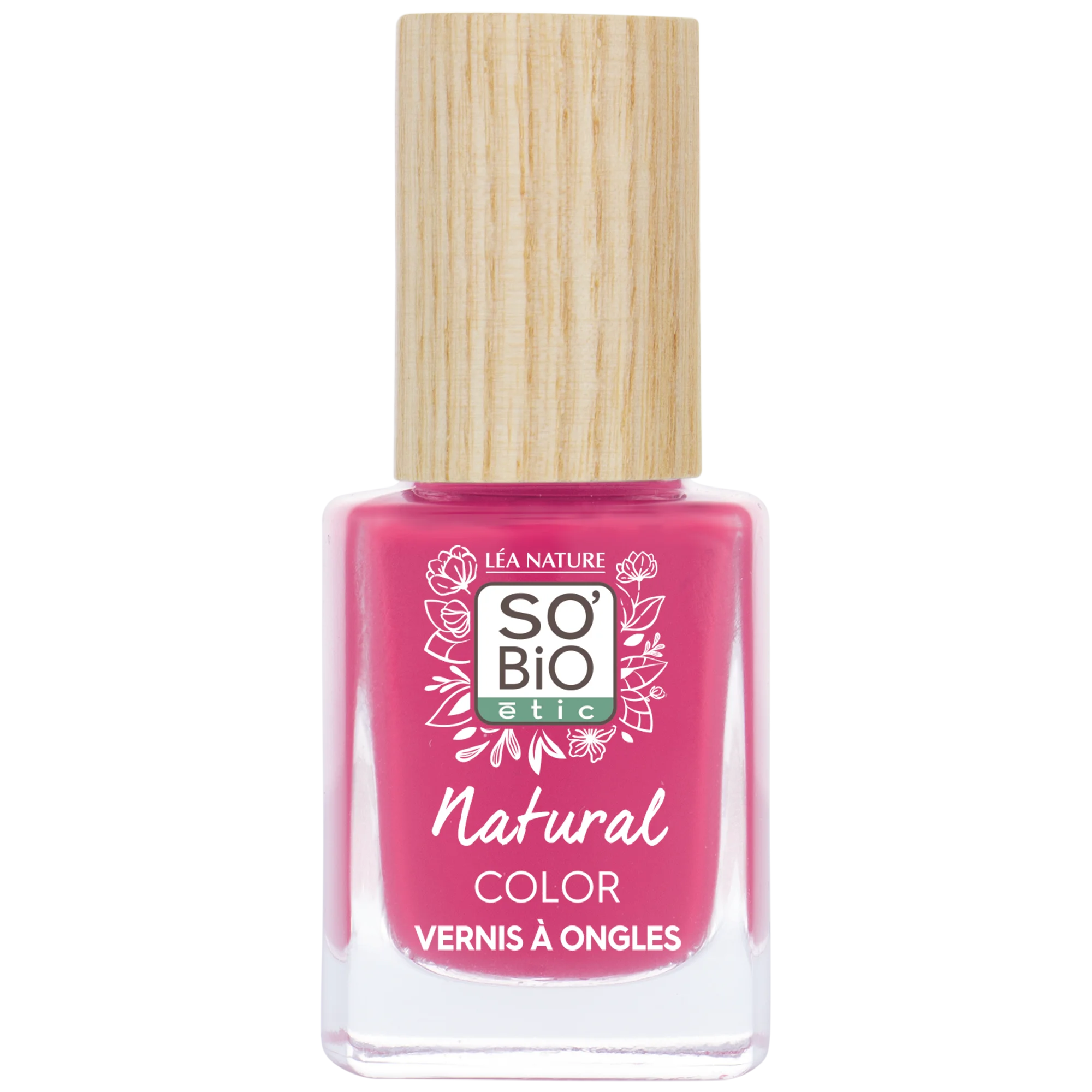 SO’BiO étic Nagellack - 40 Bohème-Rosa (11 ml) - mit leuchtender und intensiver Farbe
