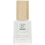 SO’BiO étic Nagellack - 80 Französisches Weiß (11 ml) - mit strahlender und intensiver Farbe