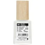 SO’BiO étic Nagellack - 80 Französisches Weiß (11 ml) - mit strahlender und intensiver Farbe