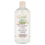 SO’BiO étic Mizellenwasser mit BIO-Eselsmilch (500 ml) – auch für empfindliche Haut geeignet