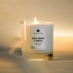 Kimmy Candles Sojakerze Tonka, Mandel & Vanille