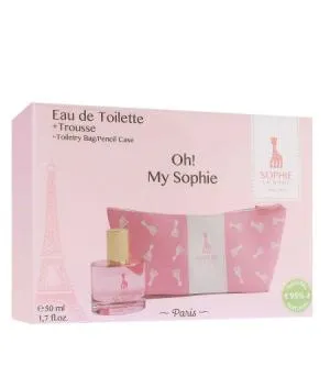 Sophie La Girafe Sophie La Girafe My Sophie Geschenkset für Kinder Eau de Toilette 50 ml + Kosmetiktäschchen