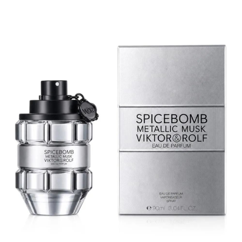 Spicebomb Metallic Musk Eau de Parfum für Herren 90 ml