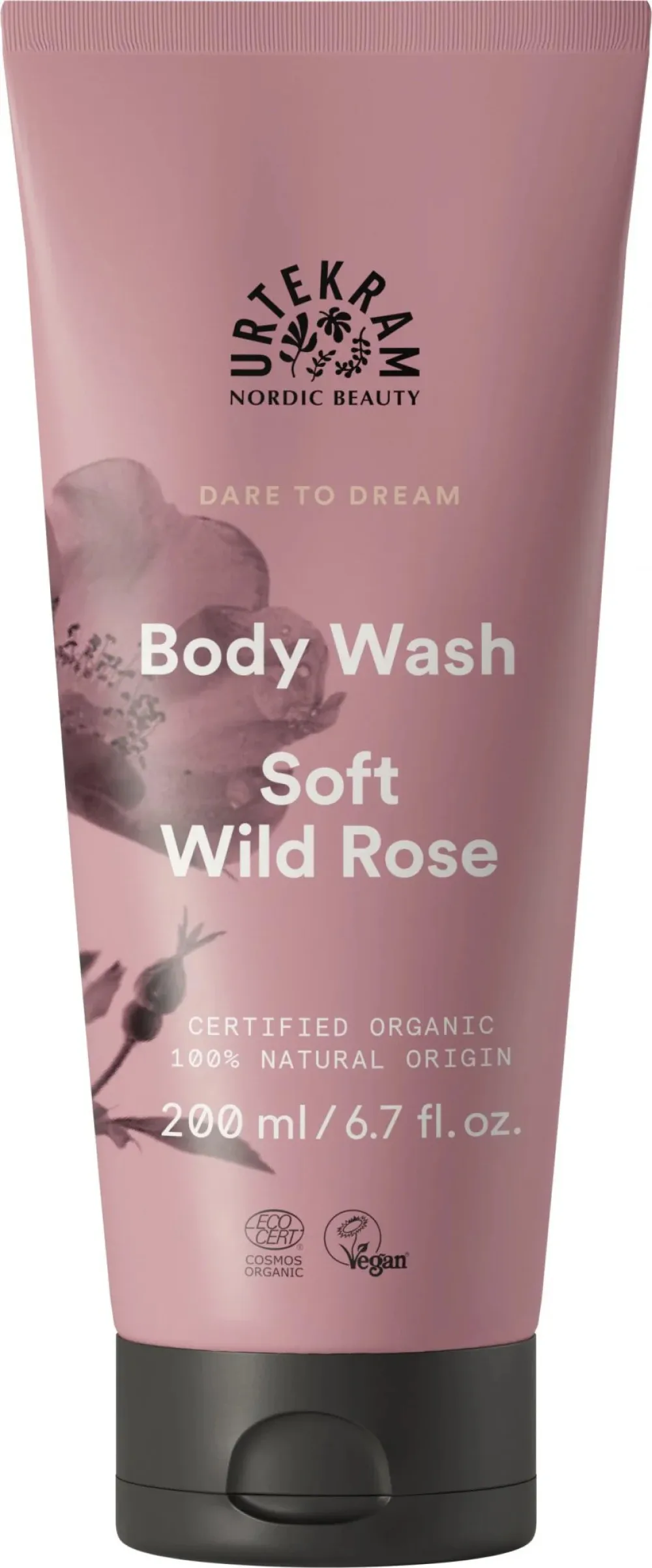 Urtekram Duschgel Wildrose 200 ml BIO
