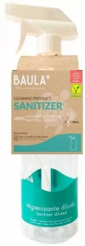 Baula Starter Kit Desinfektion. Tablettenflasche für 750 ml Waschmittel