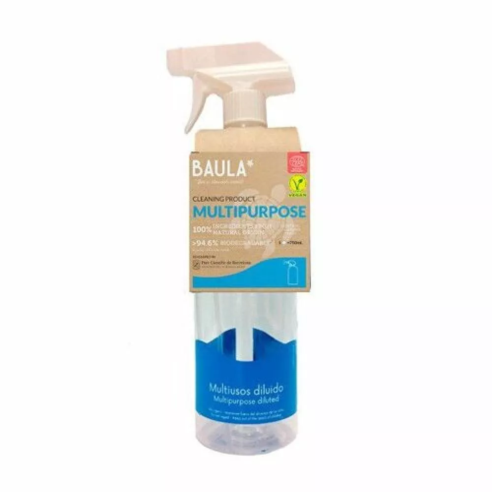 Baula Starter Kit Universal und Glas-Tablettenflasche für 750 ml Reinigungsmittel