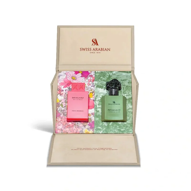 Shaghaf Nectar Blush Patchouli 01 50 ml + EDP Shaghaf Parfümextrakt Unisex 75 ml