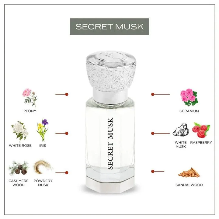 Secret Musk Konzentriertes Parfümöl U 12 ml