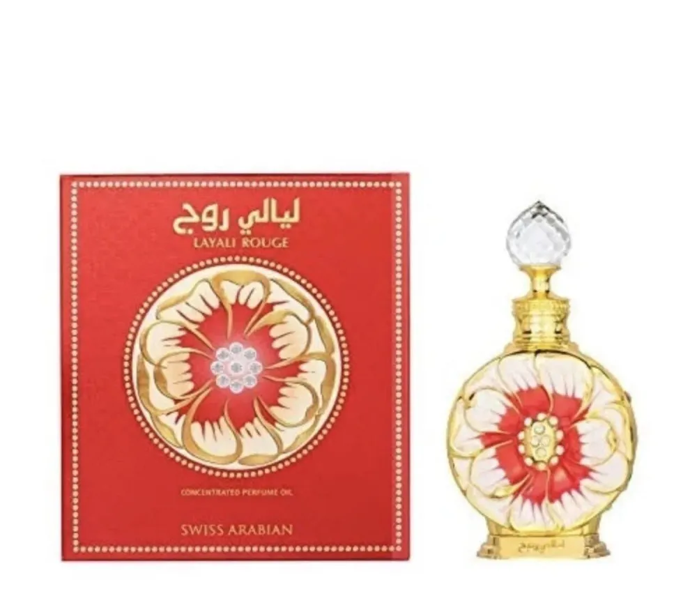 Layali Rouge Parfümöl für Damen 15 ml