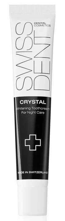 Swissdent Crystal Regenerierende Zahncreme mit aufhellender Wirkung
