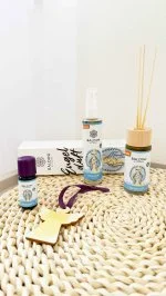 Taoasis Baldini Aroma-Diffusor mit Stäbchen Angel Scent BIO (50 ml) – euphorisierend, harmonisierend und aktivierend