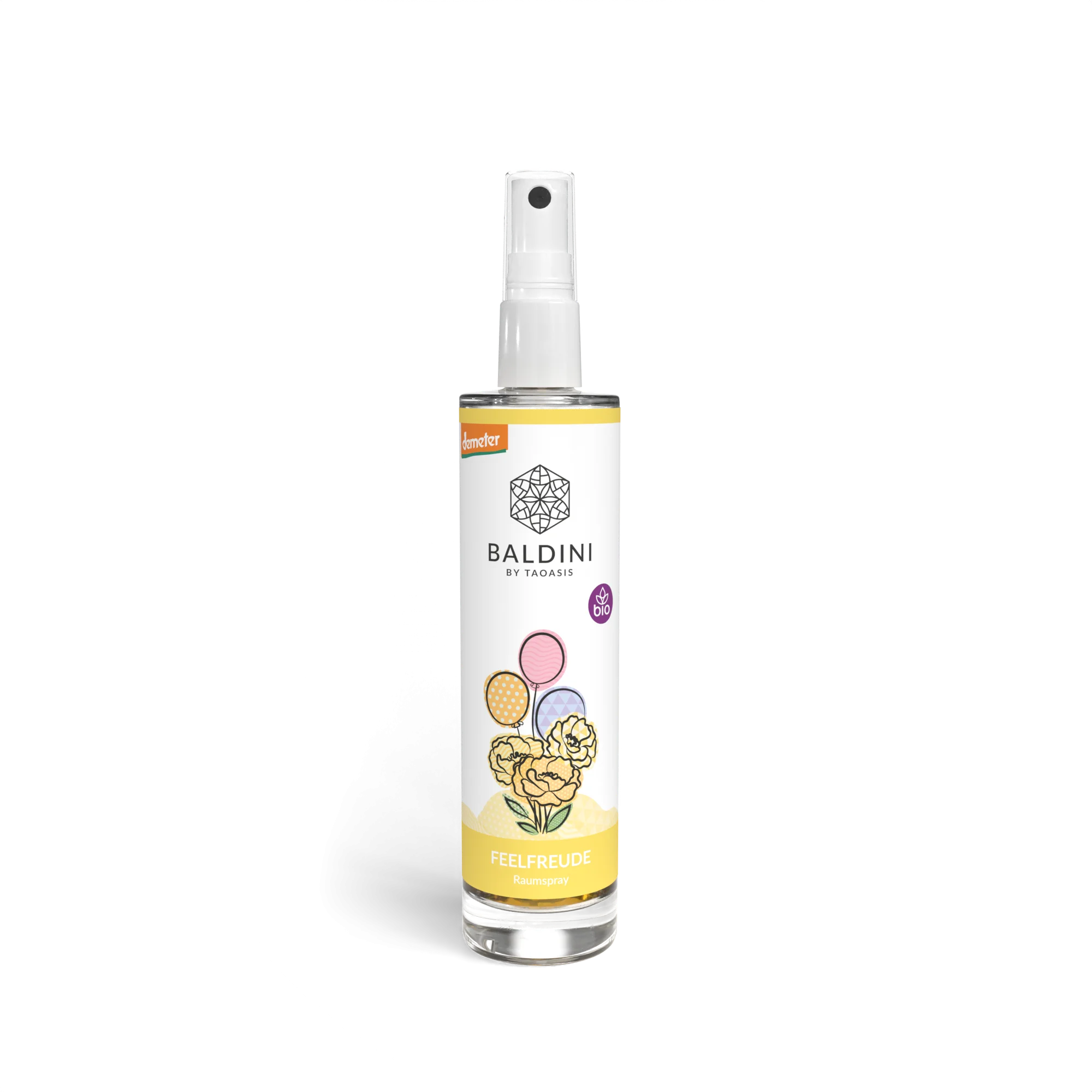 Taoasis Baldini Luftauffrischer FeelJoy BIO (50 ml) – harmonisierend, stimmungsaufhellend und energetisierend